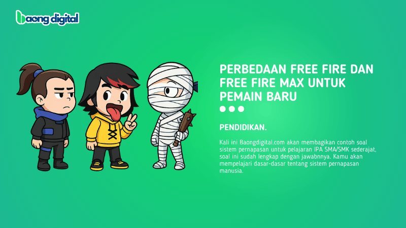 Perbedaan Free Fire dan Free Fire MAX Untuk Pemain Baru