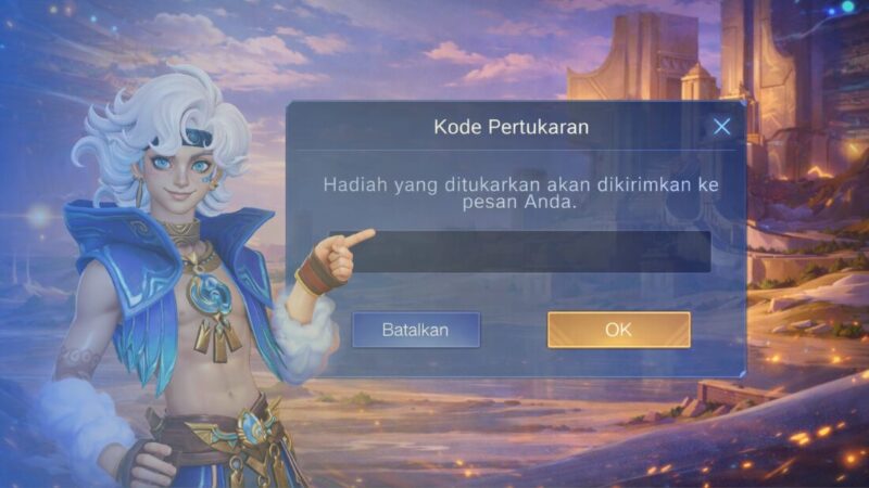 Redeem Code Mobile Legends