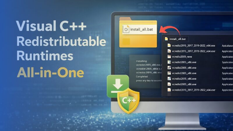Visual C++ Redistributable Runtimes All-in-One
