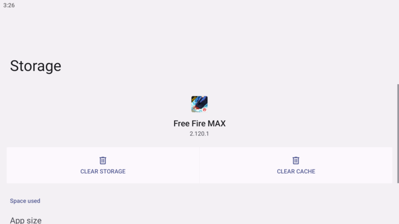 Bersihkan Cache Aplikasi Free Fire