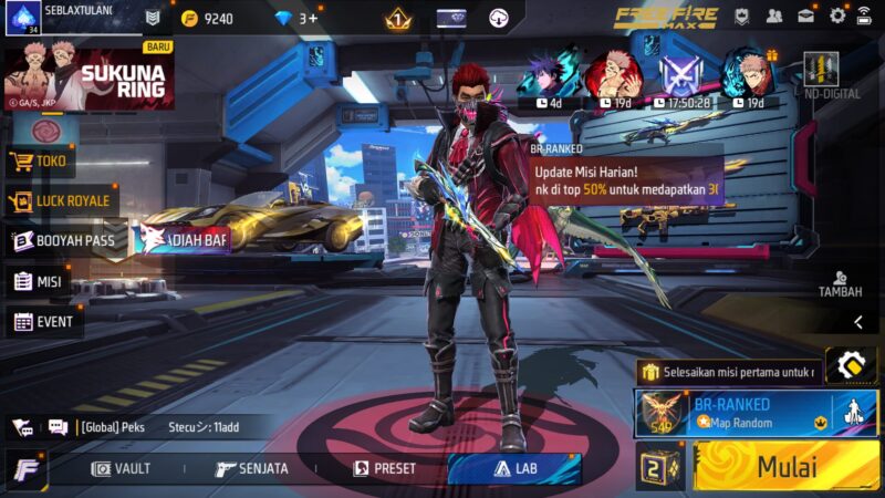 Cara Memperbaiki Error Downloading Resources & Download Failed di Free Fire