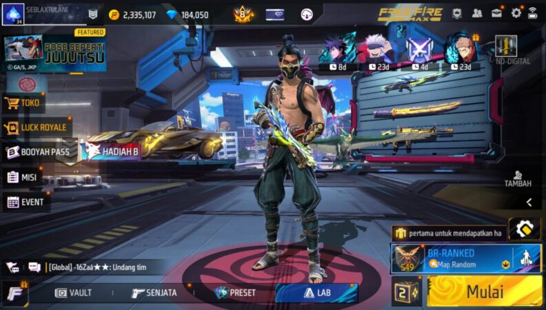 Sensitivitas Free Fire Terbaik